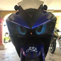 Universal headlight eye decal sticker no full coverage suit for yamaha kawasaki honda suzuki bmw benelli head lights stickers