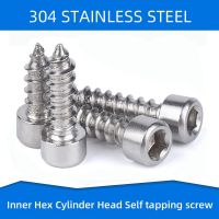 [Haotao Hardware] 304สแตนเลสด้านใน Hex กระบอกสกรูหัวหกเหลี่ยม Self TappinScrew Bolt Fastening เล็บ M5 M6 M8