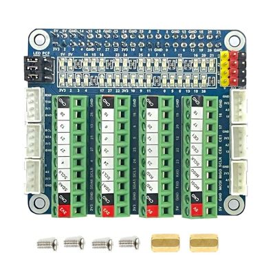 1 Set Expansion Board PCF8591 Module Onboard for Raspberry Pi LED GPIO Test Board ADC/DCA Sensor