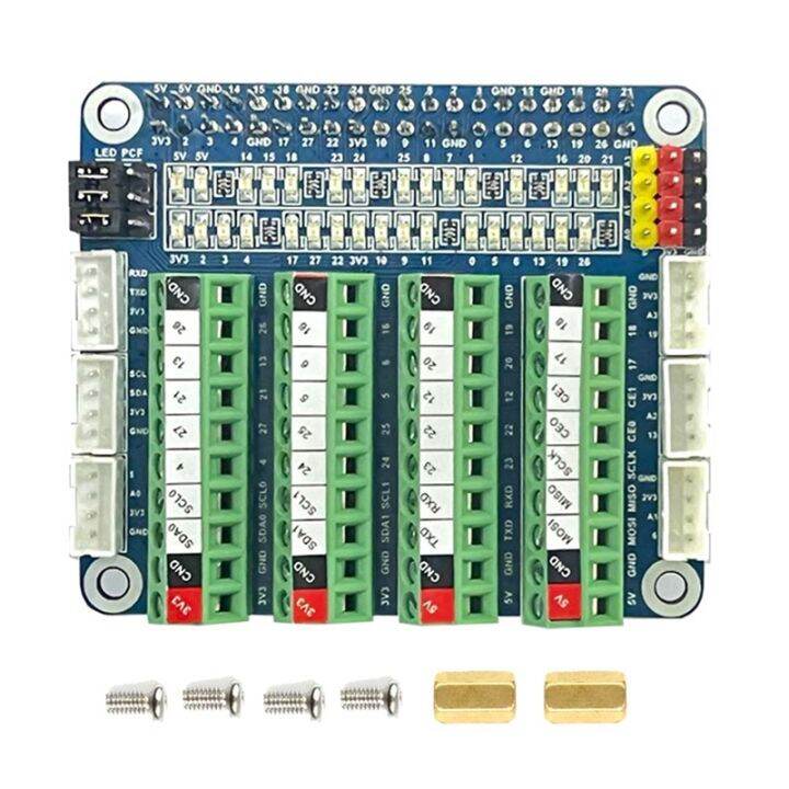 1 Set PCF8591 Module Onboard for Raspberry Pi LED GPIO Test Board ADC