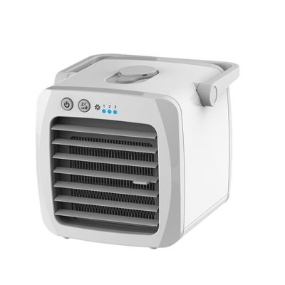 Air cooler ใหม่เย็นใบพัดลม usb แบบพกพามินิเครื่องปรับอากาศพัดลม พัดลม ไอเย็น Mini air conditioner Cooling Fan
