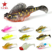 SZWL 7g/10g/14g T Tail Soft Lures With Hook Premium Fishing Lures Fishing Jigs Suitable For Freshwater Seawater