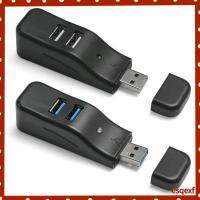 ESQEXF ความเร็วสูงขนาดเล็ก4พอร์ต USB 3.0เครื่องขยายสัญญาณตัวอ่านดิสก์ U Splitter