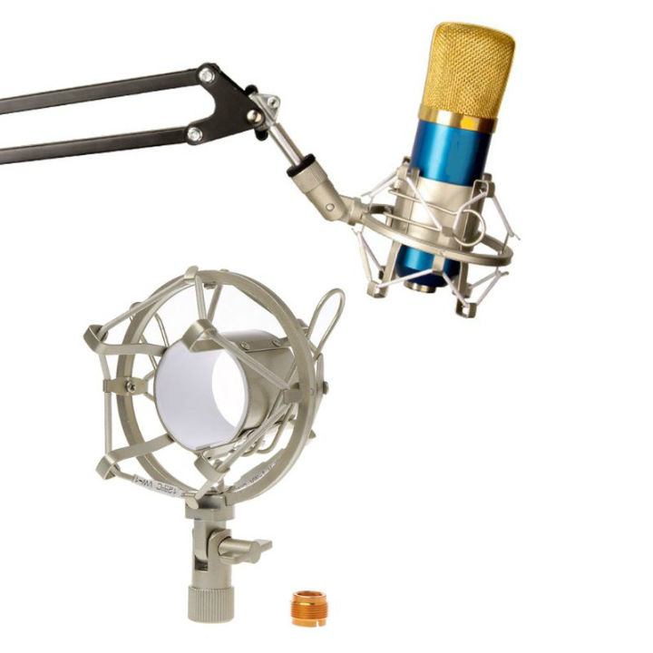 metal-shockproof-studio-recording-microphone-shock-mount-spider-mic-holder-clip-for-broadcast-computer-bm-700-800-bm-800-bm-700