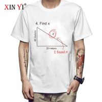 เสื้อยืดคุณภาพดี [COD]เสื้อยืด พิมพ์ลายเรขาคณิต คณิตศาสตร์ วันขอบคุณพระเจ้า สําหรับผู้ชายS-5XL