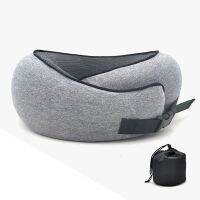 Memory Foam Neck Pillow Cervical Vertebra Travel Portable Noon Break Aircraft U Type Of Pillow Sleep Camping Pillow Carry Bag Pillows  Bolsters