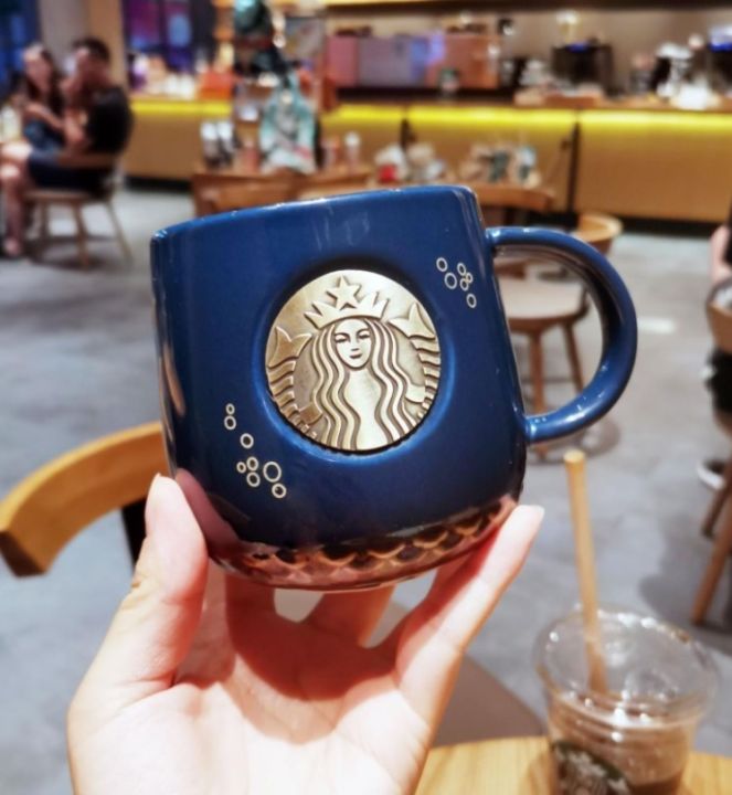 แก้วกาแฟ-starbucks-coffee-mug-cup-แก้วกาแฟเซรามิค-แก้วเก็บเย็น-แก้วมัค-ช้อนกาแฟ-ถ้วยกาแฟ-ถ้วยใส่กาแฟ-สตาบัค-แก้วกาแฟมีหูจับ