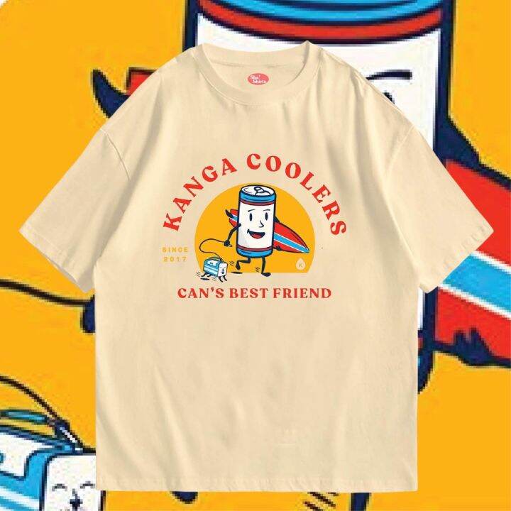 ((🔥พร้อมส่งเสื้อเฮีย🔥)เสื้อ KANGA COOLERS ผ้าCotton 100 ผ้านุ่มพรีเมี่