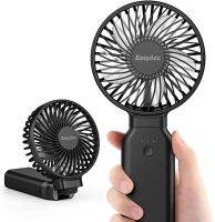 EasyAcc 9000mAh Portable Mini Fan Handheld Desk Fan As One Touch Power Off 4 Speeds Strong Winds Personal Cooling Fan