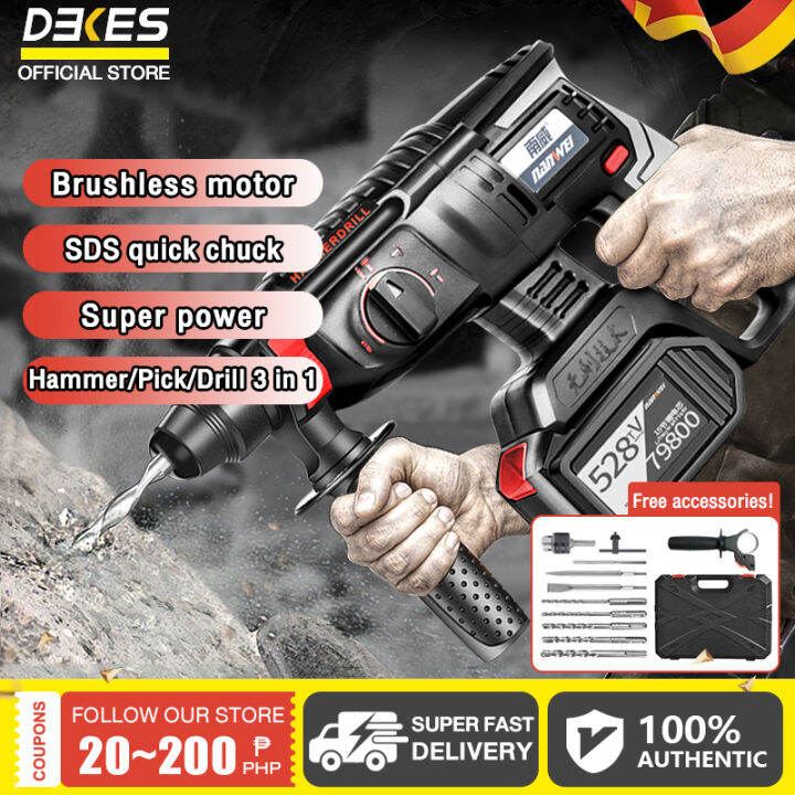 DEKES Impact Drill ,Electric Impact Drill Set 26 mm Multifunctional