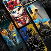 Ukraine Flag Pattern Phone Case for Samsung A51 01 50 71 21S 70 10 31 40 30 20E 11 A7 2018 Electrical Safety