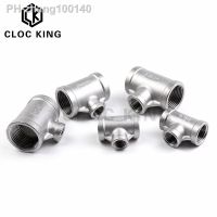 1/4 quot; 3/8 quot; 3/4 quot; 1 quot; Variable diameter BSP Female Thread Tee Three Way Reducer 304 Stainless Steel Pipe Fitting Reducer Connector