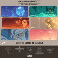 Genshin Impact แผ่นรองเมาส์สำหรับต่อขยายนามบัตร ｜ ปรับแต่งได้ ｜ Liyue [2/4]