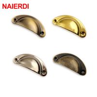 NAIERDI 5PCS Mini Antique Cabinet Pulls Retro Drawer Door Box Handle Cupboard Handles Vintage Cabinet Knobs Furniture Hardware