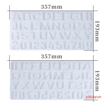 Shop Silicone Mould For Resin Alphabet online - Dec 2023