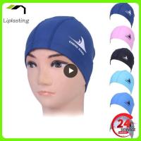 Swimming Hat Nylon Unique New Adult Pu Swimming Cap Portable Professional Pu Cap Waterproof High Elastic Swimming Cap Long Life