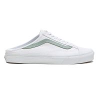 Vans รองเท้าผ้าใบ Leather Style 36 Mule | True White/Green Milieu ( VN0A7Q5YB9F )