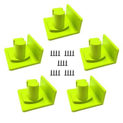 5PCS Wall Mount Machine Storage Rack Mounting Base Display Stand for Ryobi 18V One+ Shelf for Ryobi Drill Power Tool