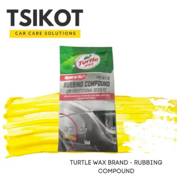 Shop Turtle Wax Premium Rubbing Compound 50ml with great discounts and  prices online - Jan 2024