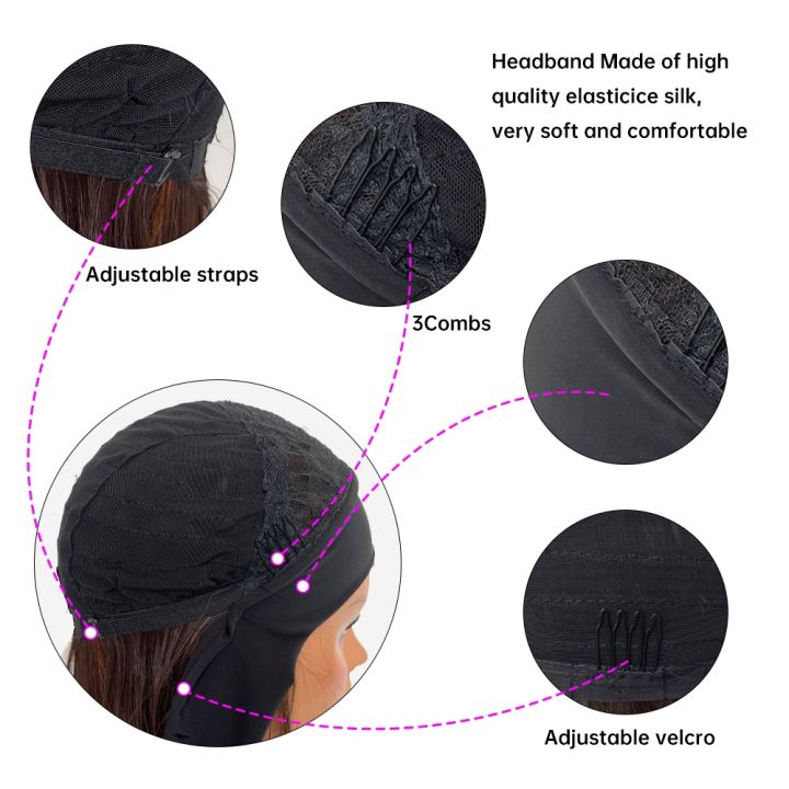 curly-headband-วิกผมสังเคราะห์สีดำธรรมชาติยาวผู้หญิง-headband-วิกผมคลื่นน้ำลึกโบฮีเมียนผมปลอมสำหรับผู้หญิงผิวดำ