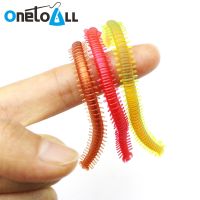 【LZ】◈❃  OnetoAll 30 PCS 13 cm Worm Soft Bait Artificial Fishing Lure Centipedes Earthworm Silicone Bionic Sandworm Swimbait Accessories