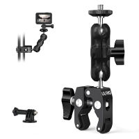 UUrig อลูมิเนียม Super Clamp 360 Ballhead 14 "Mount สำหรับกล้อง Dslr ผู้ถือคลิป Gimbal Magic Arm สำหรับถ่ายภาพ Led Light