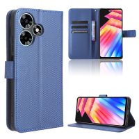 สำหรับ Infinix เคส30i ร้อนเคสฝาพับแท่นวางโทรศัพท์ Infinix 30i ร้อนเคส NFC กระเป๋าสตางค์ฝาครอบ PU หนังกลับ