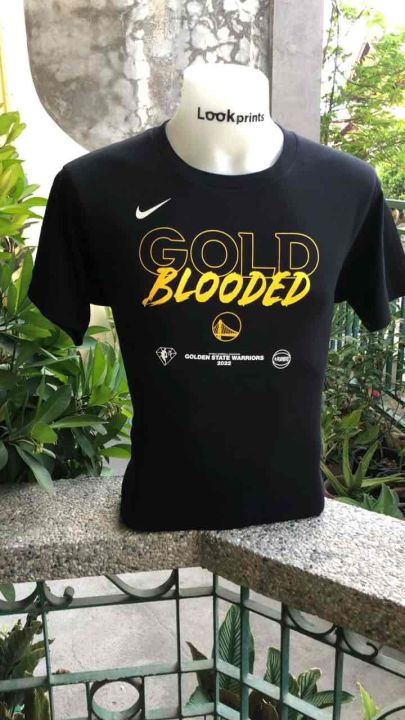 New Gold Blooded Warriors T Shirt, Cheap NBA Basketball Golden State  Warriors Merchandise - Allsoymade