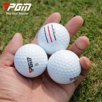 PGM Golf Balls Three Piece Match Ball TPU with Triple Line Soft and Controllable Hits Accessories Q027