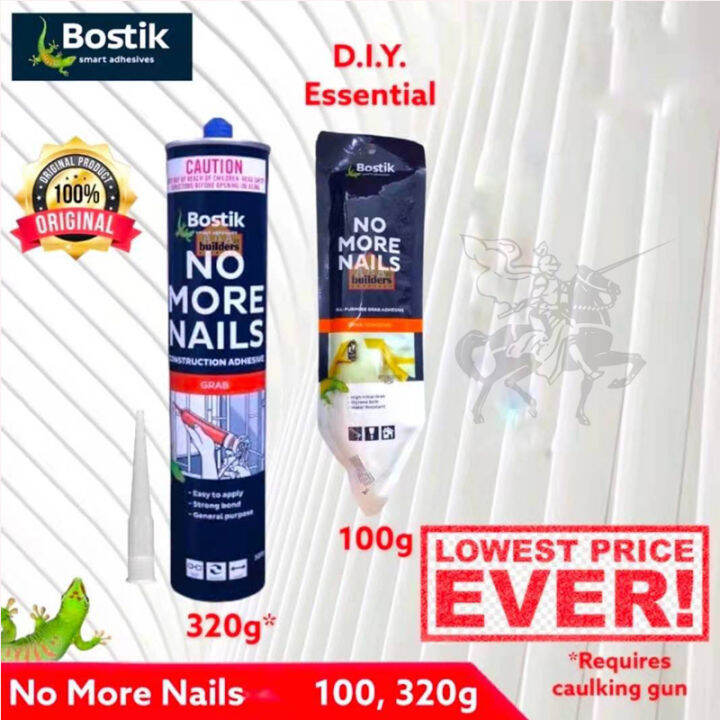 Bostik No More Nails MultiPurpose Construction Adhesive 100g/300g