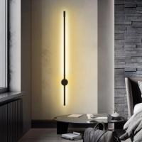 Modern Minimalist Wall Lamps Living Room Bedroom Bedside LED Wall Sconce Stair Hallway Long Wall Light Indoor Lighting Fixture