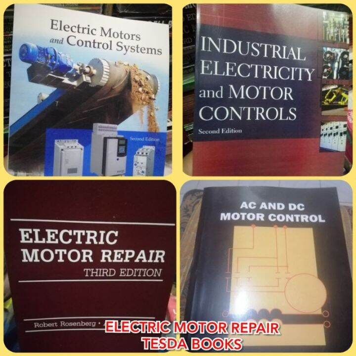 【COD】 ELECTRIC MOTOR REPAIR TESDA BUNDLE BOOKS Lazada PH