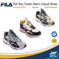 FILA รองเท้าผ้าใบ รองเท้าลำลอง รองเท้าผ้าใบผู้ชาย ลิขสิทธิ์แท้ (มี 3 สี) Ray Tracer Mens Casual Shoes 1RM01289 (207 / 056 / 419) (Collection) (2990)