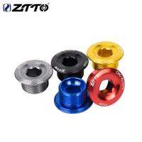 ZITTO สกรูปิดขาจานอลูมิเนียม CNC AL-7075 Crank Arm Bolt M20*10mm Crankset Screw for Shimano