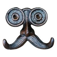 Cast Iron Garden Wall Hooks Bear Shaped Wall Coat Hook Decorative And Practical Exquisite And Sturdy Iron Wall Hooks For Shovel Scissors Kettle attractive