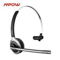 1/2PCS Mpow M5 Wireless Headphones Bluetooth Headset with Mic Noise Canceling Computer Headphone for PC Laptop Truck Driver Call