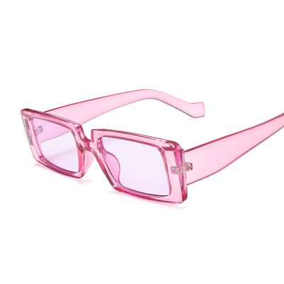 Square Style Sunglasses Woman Luxury Brand Travel Small Rectangle Sun Glasses Female Fashion Transparent Retro Black Oculos