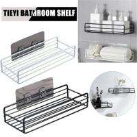 Metal Bathroom Shelves Wall Mount Punch-Free Shower Kitchen Storage Stand Basket Holder Shampoo Organizer Bathroom Accessories