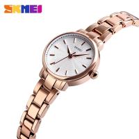 SKMEI Luxury Quartz Watch ashion Ladies celet Wrist Watches Waterproof Stainless Steel Women Watches Montre Femme 1410