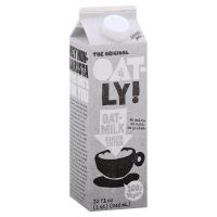 Oatly Oat Drink Barista 1L โอ๊ตลี่ สีเทา นมข้าวโอ๊ต บาริสต้า 1ลิตร รสเข้มข้น หวานมัน อร่อยมาก ดื่มเปล่าๆหรือผสมกับกาแฟก็ได้