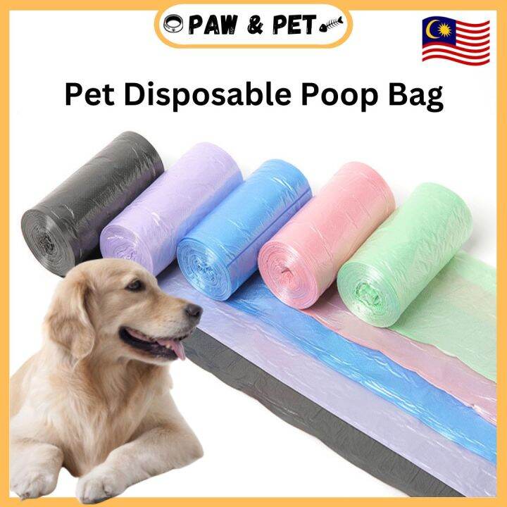 Pet Poop Bag Dog Cat Disposable Poop Bag Refill Rolls Pet Toilet