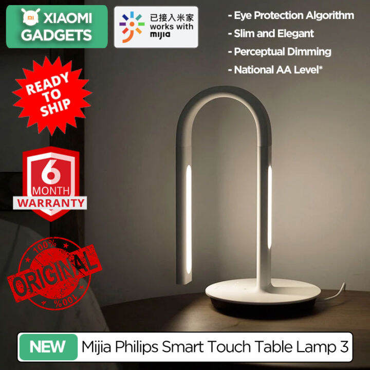 [READY STOCK] Xiaomi Original Mijia Philips Eyecare Smart Touch Dimming ...