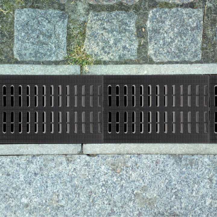 OUNONA Sewer Drain Grate Outdoor Drain Cover Plastic Kitchen Sewer ...