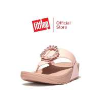 FITFLOP LULU CRYSTAL-CIRCLET LEATHER รองเท้าแตะแบบหูหนีบผู้หญิง รุ่น FS7