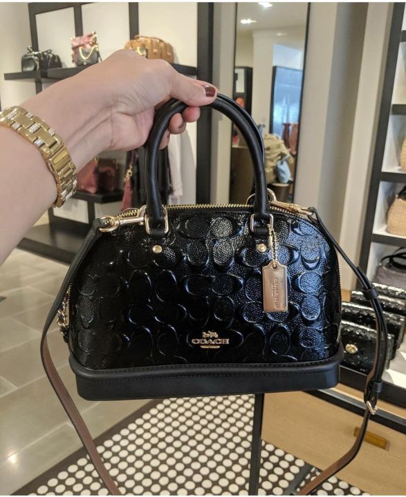 COACH® Outlet  Mini Sierra Satchel In Signature Leather