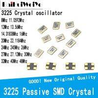 【HOT】 10PCS/LOT 3225 Passive Oscillator 4PIN 8Mhz 11.0592Mhz 12Mhz 13.56Mhz 14.31838Mhz 16Mhz 20Mhz 22.1184Mhz