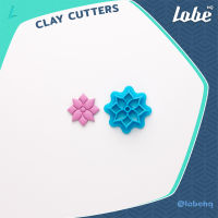 Poinsettia Shape B Clay Cutter/ Polymer Clay Cutter/ Clay Tools/ แม่พิมพ์กดดินโพลิเมอร์รูปทรงใบพอยน์เซตเทีย B