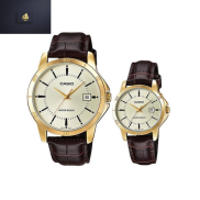 Đồng Hồ Đôi Cao Cấp Casio MTP-V004GL-9AUDF và LTP-V004GL