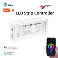 【LZ】□∈  Controlador Tuya Zigbee RGB Fita LED ZigBee Vida Inteligente Hub de Gateway Alexa Google 3CH COB 15A 12V 180W