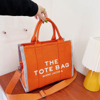 【NEW COMING】2023 New Outgoing Letter Tote Bag Large Capacity Versatile Canvas Crossbody Bag
